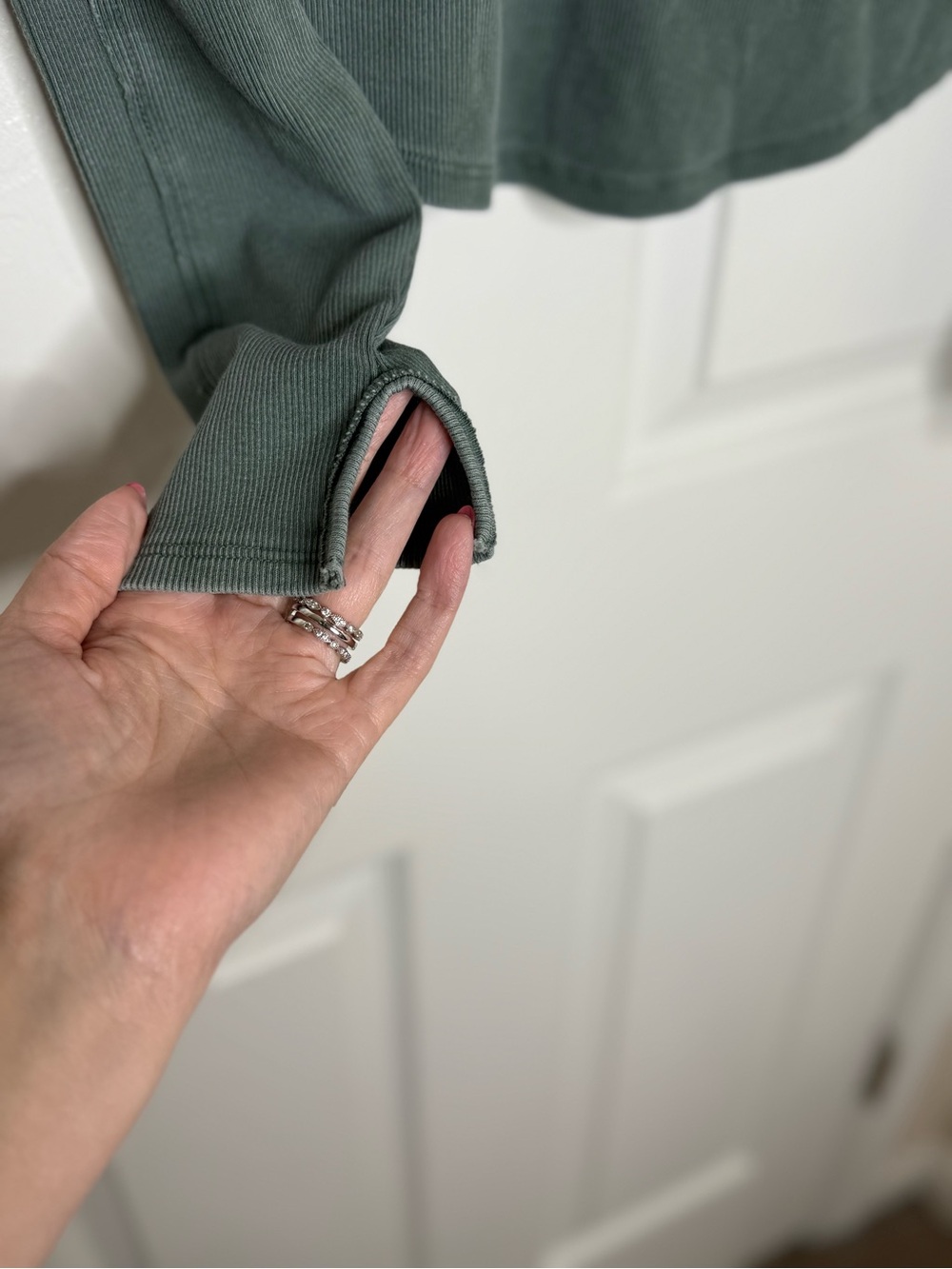 NWOT Free People Movement Unapologetic Scoop Back Long Sleeve Top medium - Picture 3 of 6